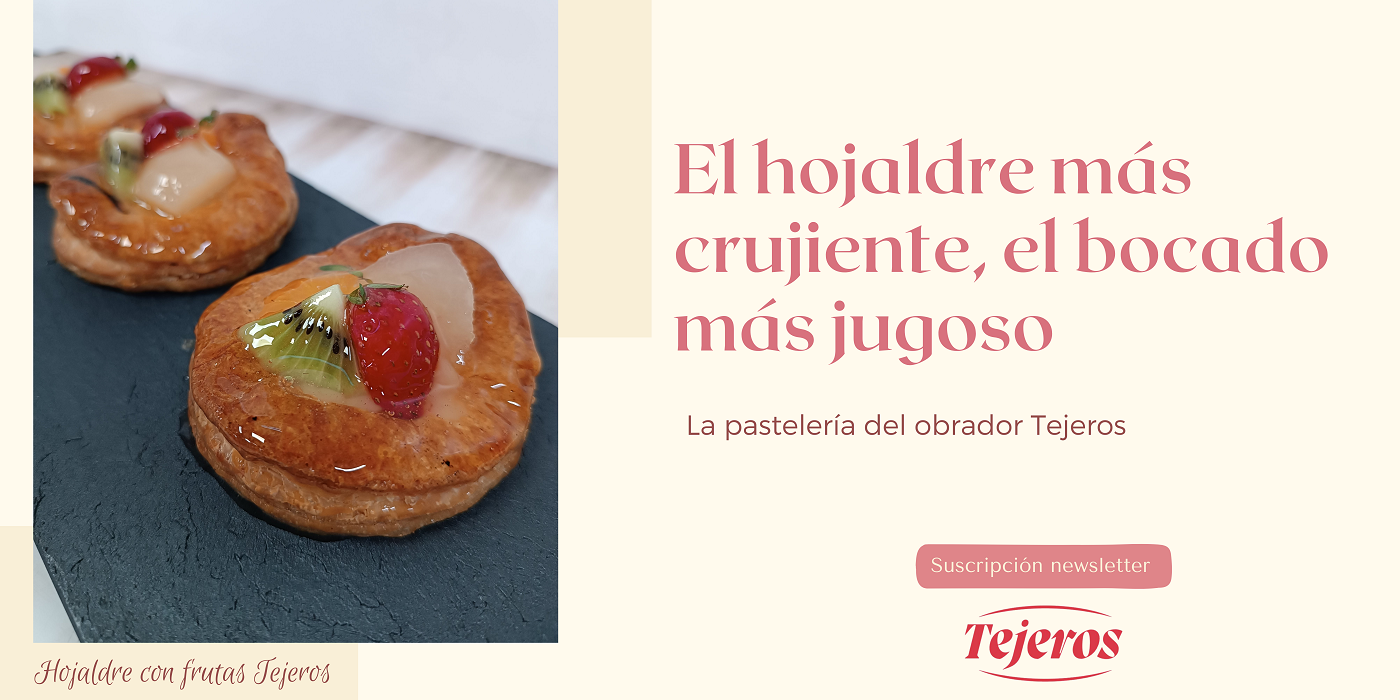 Pasteles de hojaldre con frutas-Obrador Tejeros