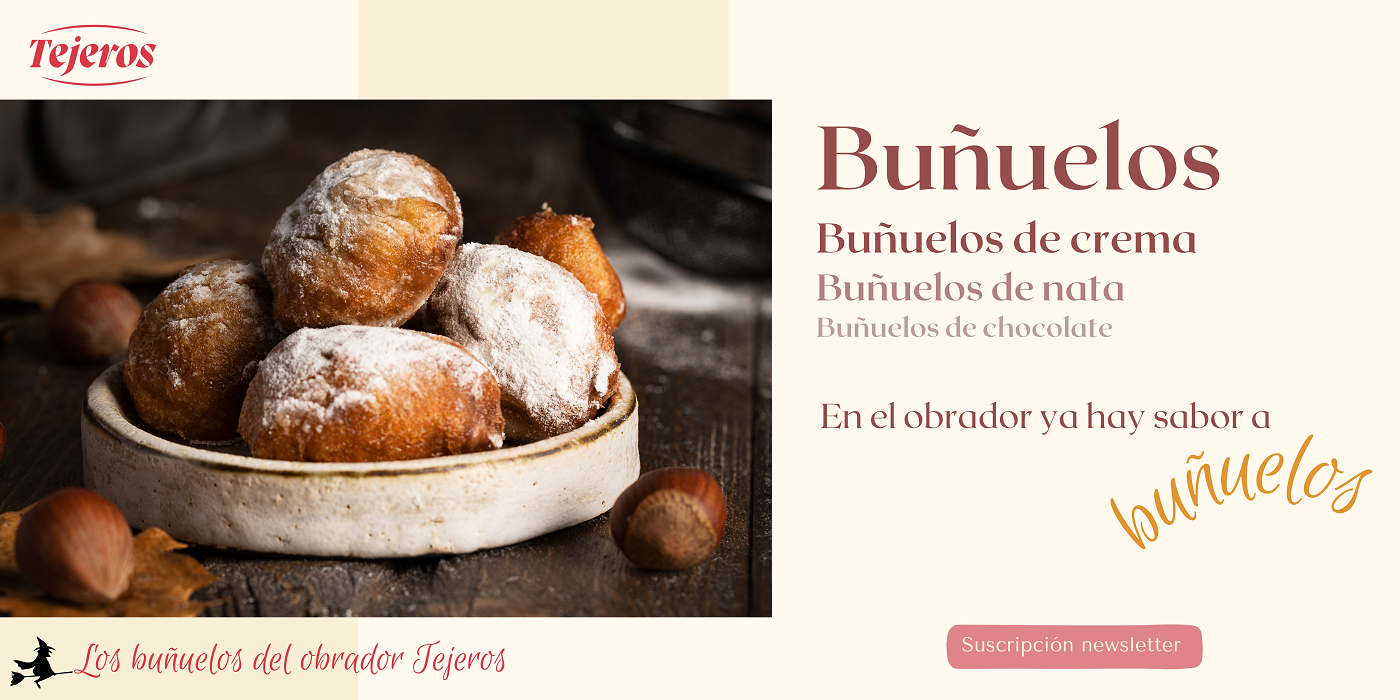 Buñuelos del obrador Tejeros Málaga