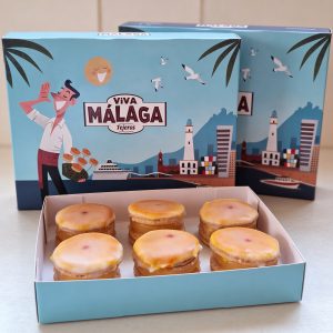 Loquitas estuche Viva Málaga Obrador Tejeros Málaga