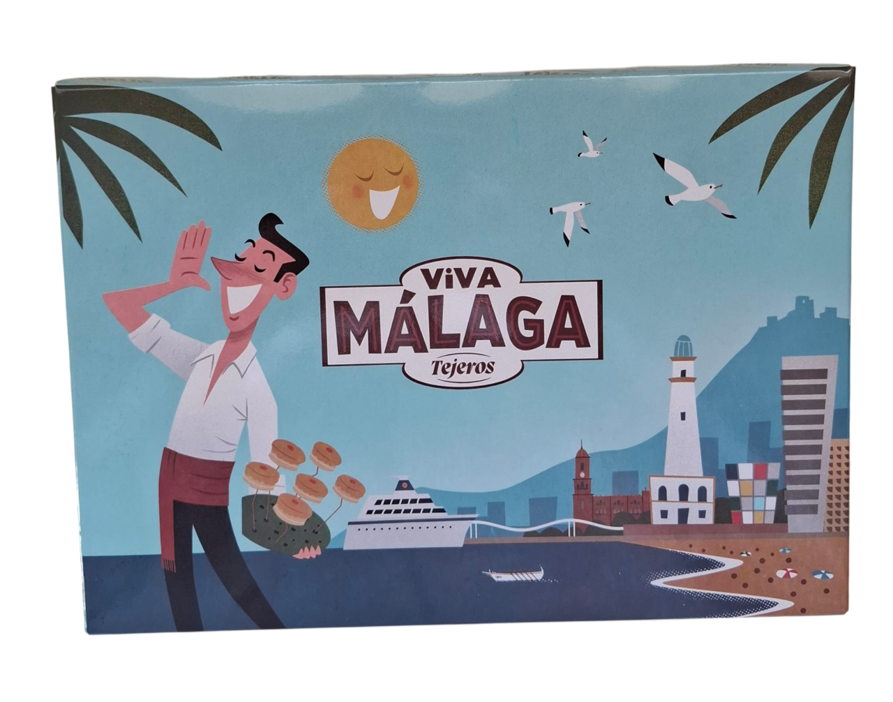 Estuche tortitas locas Viva Málaga - Imagen 4