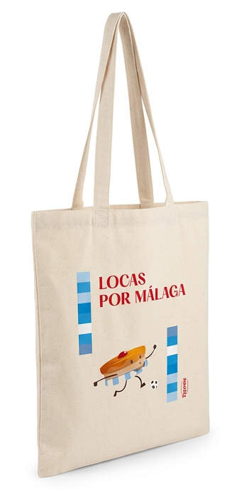 Tote bag LOCAS por Málaga- Bolsa de tela Tejeros