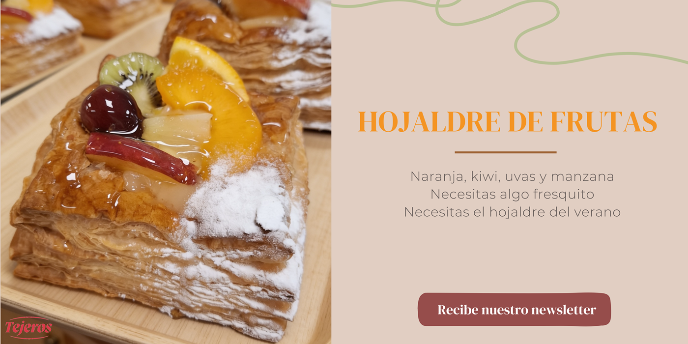 Hojaldre de frutas Tejeros Obrador Málaga