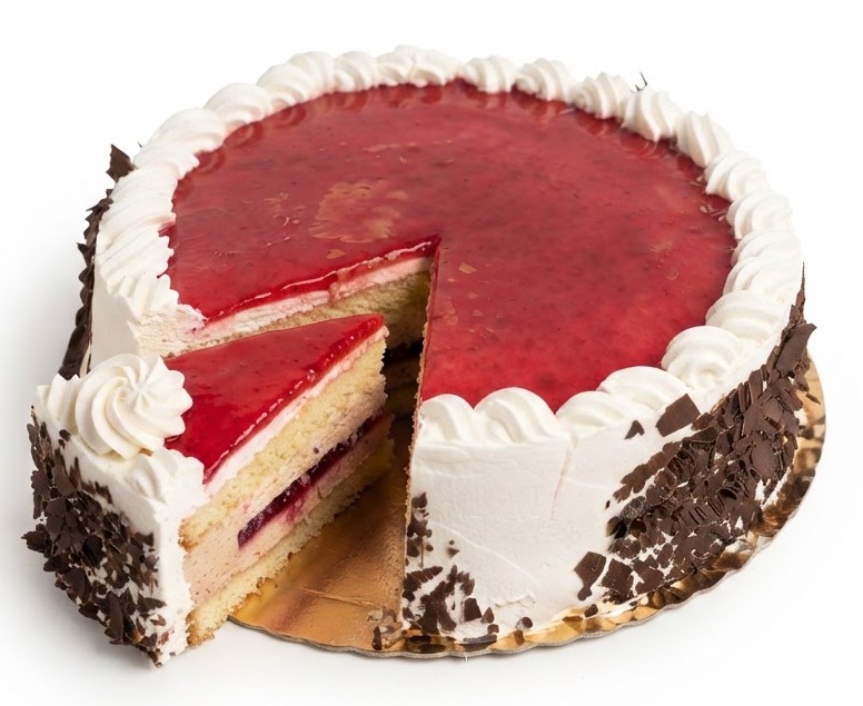 Tarta de frambuesa Tejeros Obrador Málaga