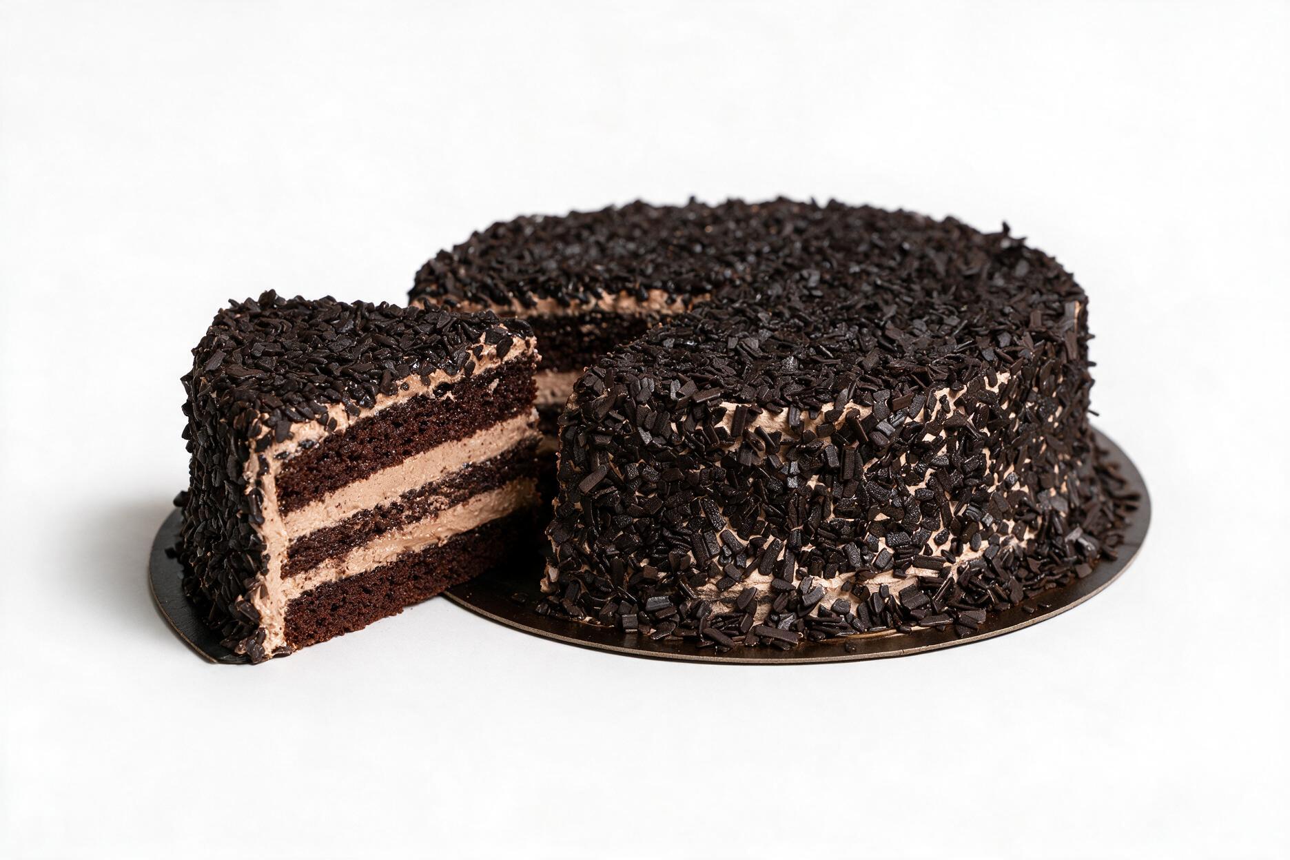 Tarta virutas de chocolate Tejeros Obrador
