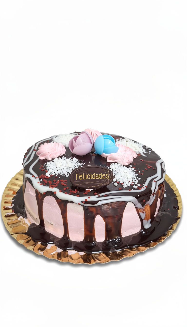Tarta 1 kg chocolate y fresa