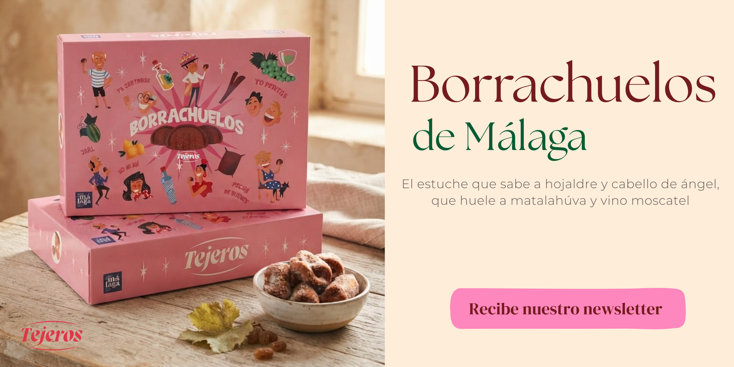 Borrachuelos-de-Málaga-Tejeros-Obrador-Málaga Borrachuelos de azúcar de Málaga Tejeros Obrador